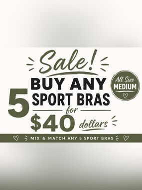BUY ANY 5 for $40